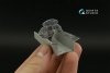 Quinta Studio QDS-32180 F-104S 3D-Printed coloured Interior on decal paper (Italeri) (small version) 1/32